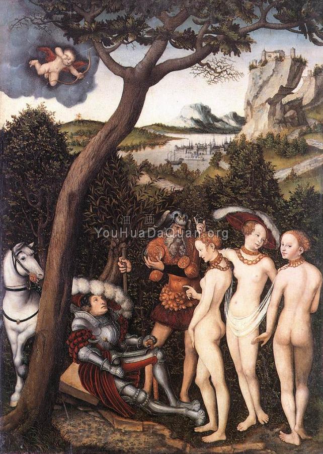 The Judgment of Paris - 卢卡斯·伊尔·韦基奥·克拉纳赫